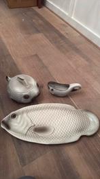 Salins Vis servies, Ophalen