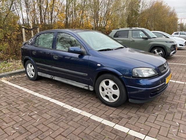 Opel Astra 1.6 I 16V 2000 Blauw, Auto's, Opel, Particulier, Astra, Airbags, Airconditioning, Elektrische ramen, Stoelverwarming