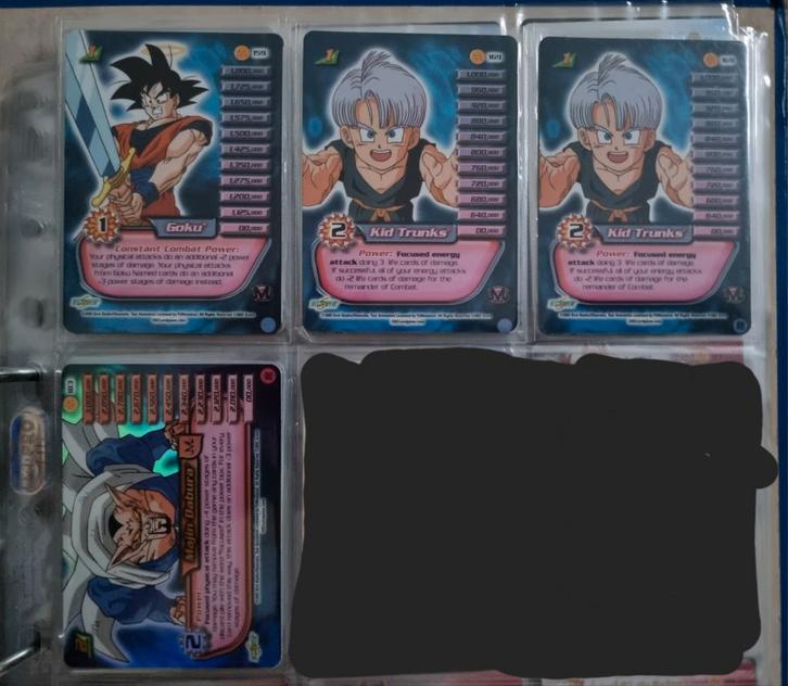 Dragonball Kaarten Buu Saga HTs, Hobby en Vrije tijd, Verzamelkaartspellen | Overige, Zo goed als nieuw, Meerdere kaarten, Verzenden