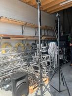 2 truss windup statieven met adapter, Ophalen, Zo goed als nieuw