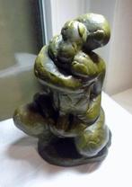 Nic Jonk Moeder en Kind, gemaakt in 1990, gesigneerd, Ophalen of Verzenden