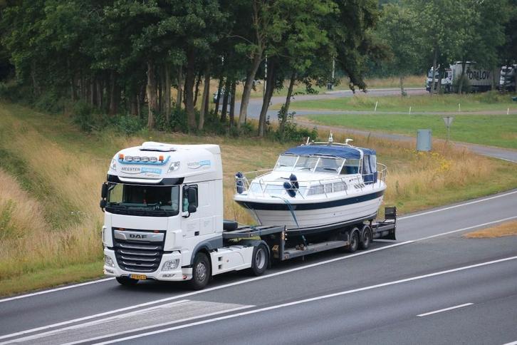 Boottransport - Caravantransport - Campertransport, Watersport en Boten, Motorboten en Motorjachten, Zo goed als nieuw, Polyester