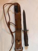REPLICA USMC M3 dolk/mes, Verzamelen, Militaria | Tweede Wereldoorlog, Ophalen of Verzenden, Amerika, Mes of Dolk