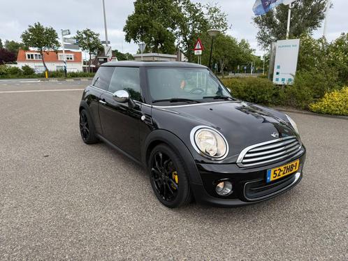 Mini 1.6 ONE 55KW 2012 Zwart, Auto's, Mini, One, ABS, Adaptieve lichten, Adaptive Cruise Control, Airbags, Airconditioning, Alarm