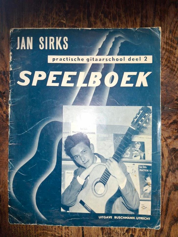 Jan Sirks - Praktische Gitaarschool Deel 2 Speelboek, Muziek en Instrumenten, Bladmuziek, Gebruikt, Les of Cursus, Overige genres