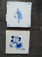 Antieke tegel bloem, Antiek en Kunst, Ophalen