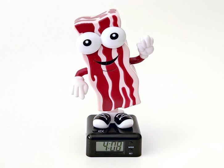 reclame item klok Wakin’ Shakin’ Bacon, Verzamelen, Merken en Reclamevoorwerpen, Zo goed als nieuw, Overige typen, Verzenden