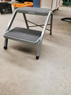 Handig caravan trapje voor in huis of garage, Ophalen of Verzenden, Gebruikt, Trap, Minder dan 2 meter