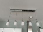 Moderne eettafel hanglamp met 5 lampen, Ophalen, Zo goed als nieuw