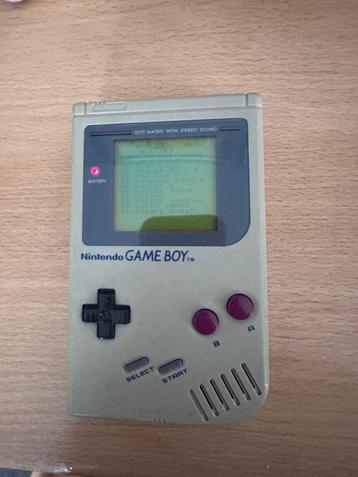Gameboy Classic incl 1 game beschikbaar voor biedingen