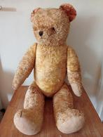 Antieke Teddybeer met Stro Vulling, Ophalen of Verzenden