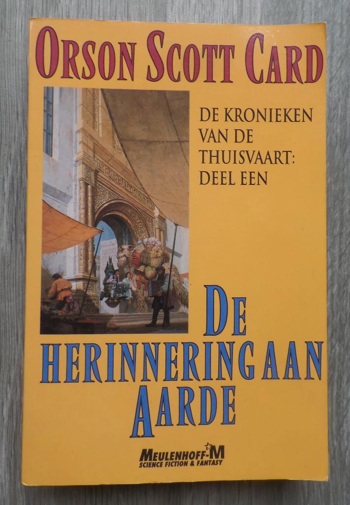 Orson Scott Card De herinnering aan aarde, Boeken, Fantasy, Zo goed als nieuw, Ophalen of Verzenden