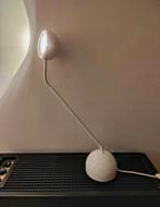 Hustadt Leuchten vintage witte bureaulamp 3252/1, halogeen, Overige materialen, Ophalen of Verzenden, Zo goed als nieuw, Minimalistisch jaren '90