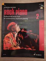 Rock Piano 2 - Jürgen Moser (Zonder CD), Ophalen of Verzenden