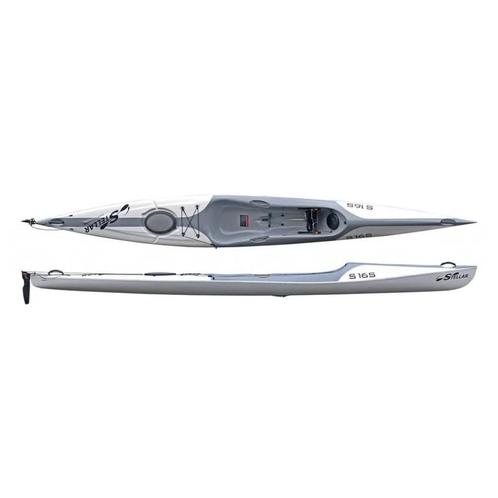 Surfski Stellar S16-S kajak, Watersport en Boten, Kajaks, Zo goed als nieuw, 1-persoons, Ophalen
