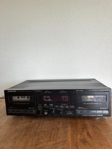 Pioneer CTW550R Twin cassettedeck beschikbaar voor biedingen