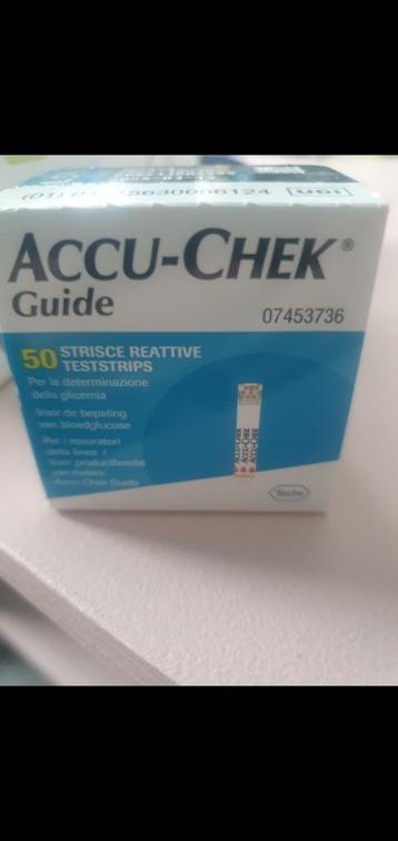Accu-check guide teststrips  beschikbaar voor biedingen