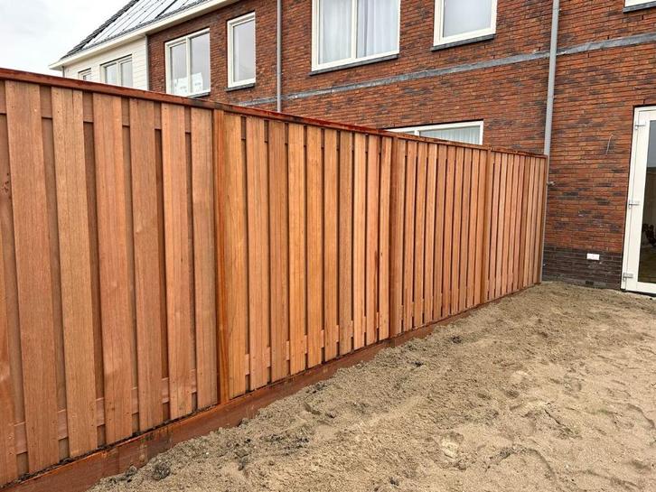 Douglas Hardhout Grenen Schuttingen op maat, Tuin en Terras, Schuttingen, Nieuw, Hout, Ophalen of Verzenden
