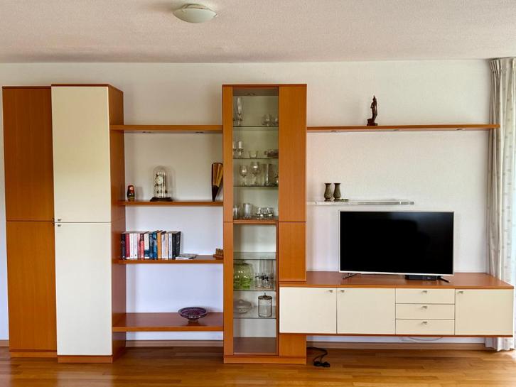 Wandmeubel Interstar, Huis en Inrichting, Kasten | Wandmeubels, Gebruikt, 200 cm of meer, 300 cm of meer, 25 tot 50 cm, Met deur(en)