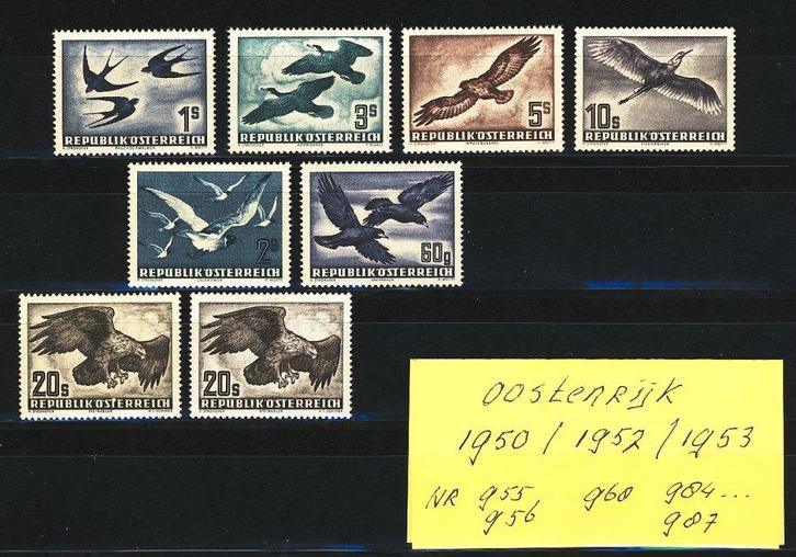 Kerst actie, Vogelserie Oostenrijk voor € 35,00, Postzegels en Munten, Postzegels | Europa | Oostenrijk, Postfris, Verzenden