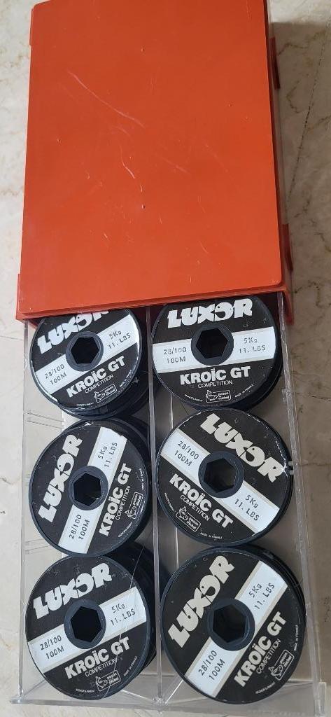 Pezon et Michel Luxor nylon vintage hengelsport, Watersport en Boten, Hengelsport | Algemeen, Nieuw, Vislijn, Ophalen of Verzenden