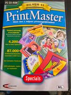 PrintMaster Zilver 11 - PC CD-ROM, Computers en Software, Ophalen of Verzenden, Gebruikt, Windows