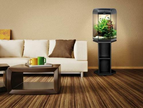 Design aquarium, zeshoekig aquarium compl. filter verwarming, Dieren en Toebehoren, Vissen | Aquaria en Toebehoren, Nieuw, Leeg aquarium