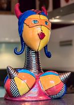 Grote keramische buste van Sarah Michael., Antiek en Kunst, Ophalen