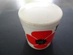 Melamine Dekselpot / Lonborg Denmark / 6,4 cm Rond, Antiek en Kunst, Ophalen of Verzenden