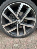 Originele Volkswagen Jurva Velgen 18 inch 5x112, Ophalen, 18 inch, Gebruikt, Banden en Velgen