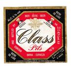 Bieretiket  Class Pils  -  Brouwerij Van Roy, Wieze België, Verzamelen, Biermerken, Ophalen of Verzenden, Zo goed als nieuw, Overige typen