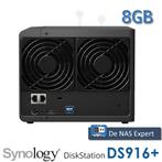 NAS Synology DS916+ 8GB refurbished, Info@synology.com, Synology, Refurbished, Ophalen of Verzenden