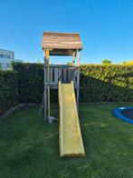 Speelhuisje met glijbaan, Kinderen en Baby's, Speelgoed | Buiten | Speeltoestellen, Ophalen, Gebruikt, Glijbaan