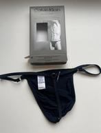 Calvin Klein Microfiber Thong, Kleding | Heren, Ondergoed, Verzenden, Zwart, Calvin Klein, Slip