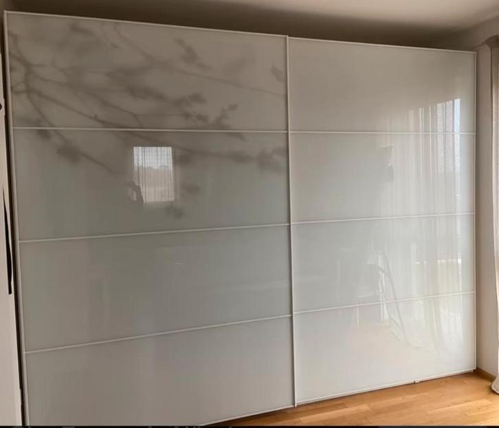 Ikea Pax Tonnes Zweefdeurkast, Huis en Inrichting, Kasten | Kledingkasten, Zo goed als nieuw, 200 cm of meer, 200 cm of meer, 50 tot 75 cm