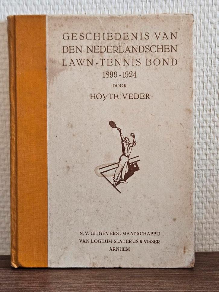 Geschiedenis van den Nederlandschen lawn-tennis bond 1924, Boeken, Sportboeken, Gelezen, Balsport, Ophalen of Verzenden