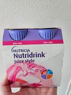 Nutridrink Juice style aardbeiensmaak 24 stuks, Sport en Fitness, Ophalen of Verzenden, Zo goed als nieuw, Poeder of Drank