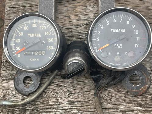 YAMAHA1969 250CC DS6 YDS6 tellerset + contactslot, Motoren, Onderdelen | Oldtimers, Gebruikt, Ophalen of Verzenden