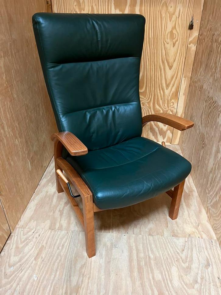 Farstrup Cantate 6000 fauteuil, Huis en Inrichting, Fauteuils, Zo goed als nieuw, Leer, 50 tot 75 cm, 75 tot 100 cm, Ophalen of Verzenden