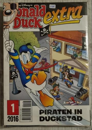 Donald Duck Extra - complete Jaargang 2016 incl abonnee nr beschikbaar voor biedingen