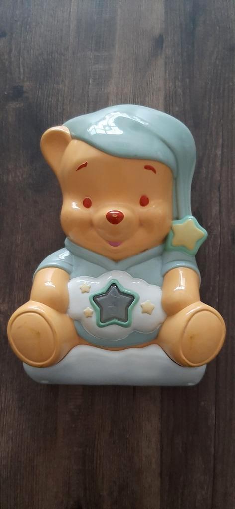 Schattig Nachtlampje Beer, Kinderen en Baby's, Speelgoed | Babyspeelgoed, Gebruikt, Overige typen, Met licht, Met geluid, Ophalen