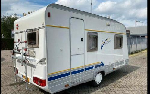 Burstner Ventana 400 TS, Caravans en Kamperen, Caravans, Particulier, tot en met 4, 750 - 1000 kg, Treinzit, Bürstner, Dwarsbed