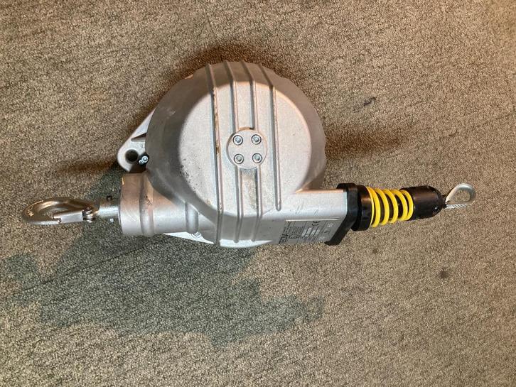 Tecna veer balancer 50-60kg, Doe-het-zelf en Verbouw, Lieren en Takels, Zo goed als nieuw, Handmatig, Ophalen of Verzenden