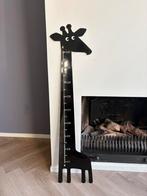 Groeimeter kinderkamer giraffe zwart metaal, Kinderen en Baby's, Kinderkamer | Inrichting en Decoratie, Ophalen of Verzenden, Zo goed als nieuw
