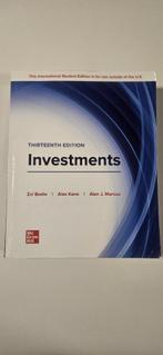 Investments - Thirtheenth edition - 9781266085963 - Nieuw, Ophalen of Verzenden, Beta, Nieuw, WO