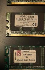 PC400 DDR Geheugen 5 GB totaal, Computers en Software, RAM geheugen, Ophalen, DDR, Desktop, Gebruikt