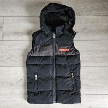 Malelions bodywarmer Maat 164 zwart grijs beschikbaar voor biedingen