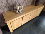 Dressoir 4 deuren (Goossens), Ophalen, Eikenhout, Zo goed als nieuw, 200 cm of meer