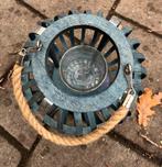 Decoratieve kaarshouder, Huis en Inrichting, Ophalen, Gebruikt, Rond, Hout