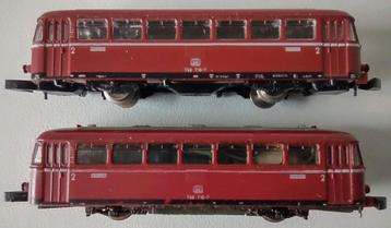 MÄRKLIN Z 8816 & 8817 tweedelige RAILBUS met verlichting  beschikbaar voor biedingen